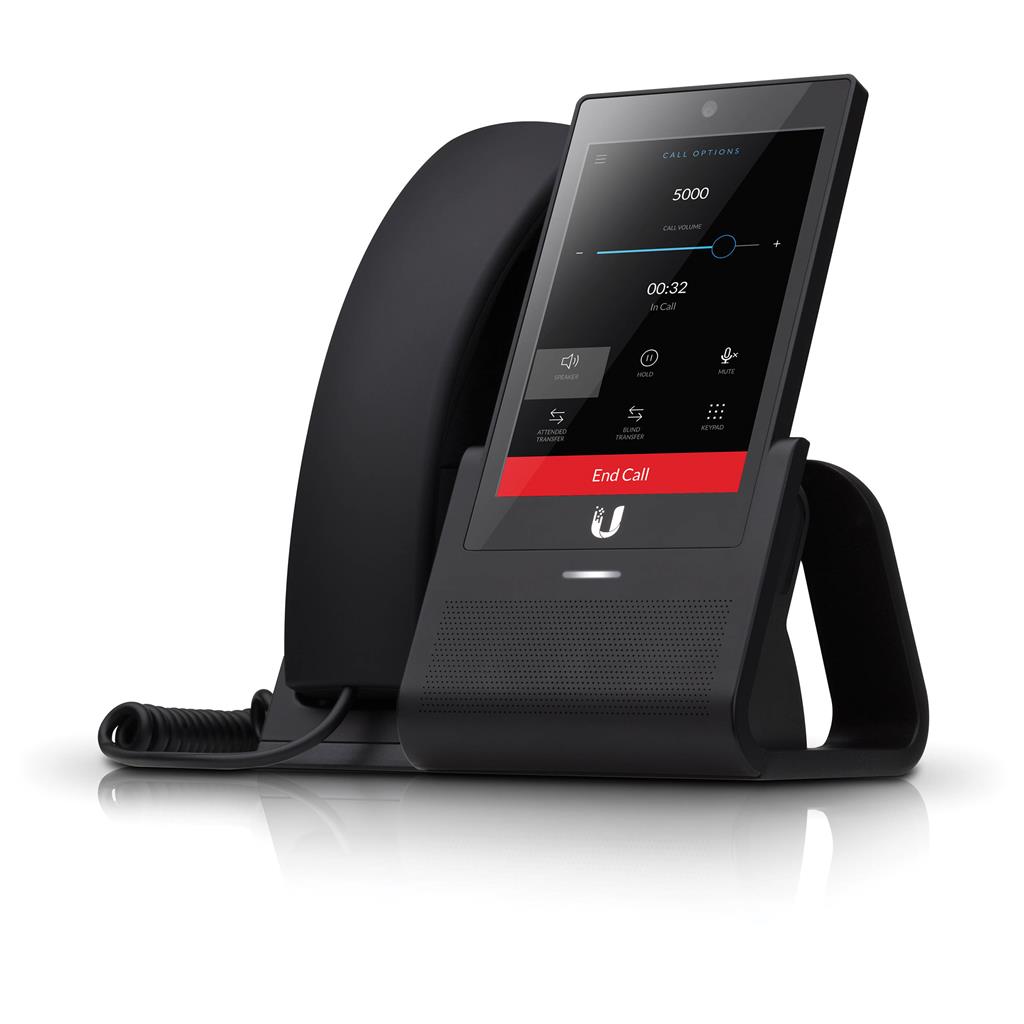 Ubiquiti UVP-Pro UniFi Android Voip Phone PoE 802.3af, 5" Touchscreen,WiFi, Blut