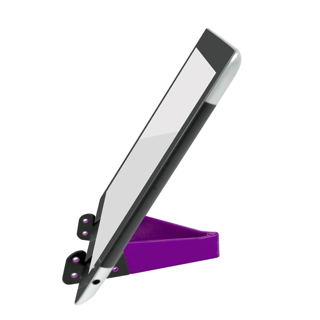 VAKOSS sklÃ¡dacÃ­ stojan pro PC tablet a mobilnÃ­ telefony, ST-1213U fialovÃ½