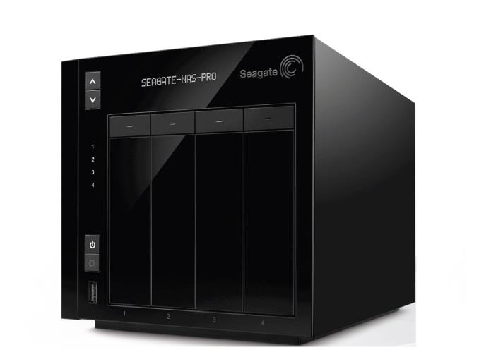 Seagate 0TB (diskless) NAS 4-bay, RAID, 2x USB 3.0