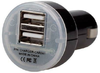 i-tec USB High Power Car Charger 2.1A (iPAD ready) 2x USB