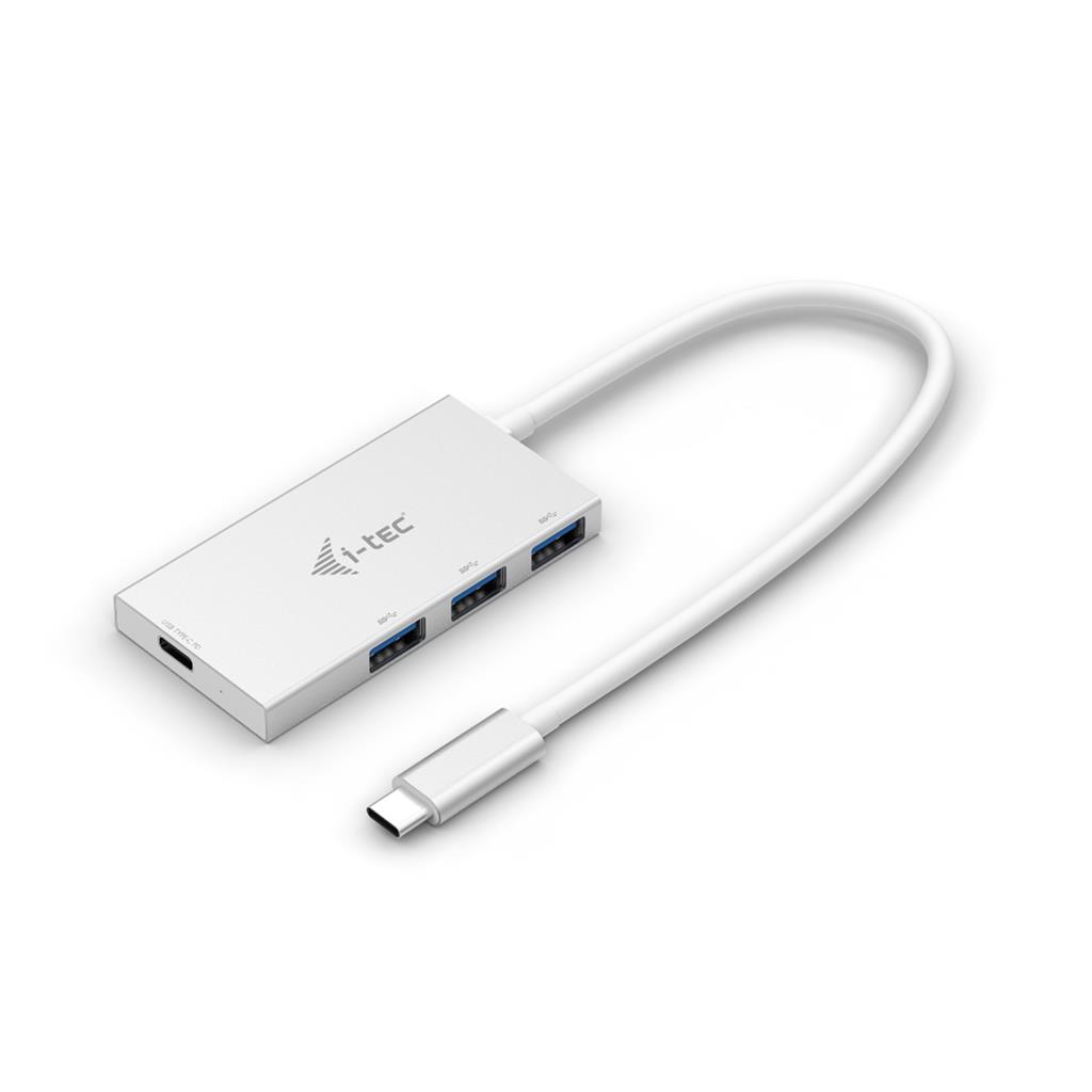 i-tec USB 3.1 Type-C 3-portovÃ½ HUB s funkcÃ­ Power Delivery