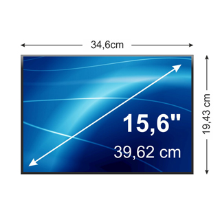 Whitenergy LCD displej, LED podsvÃ­cenÃ­, 15.6'', 1366x768, 40pin, matt