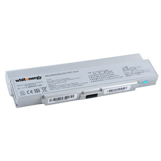Whitenergy HC baterie pro Sony BPS9 / BPL9 11.1V Li-Ion 6600mAh stÅÃ­brnÃ¡