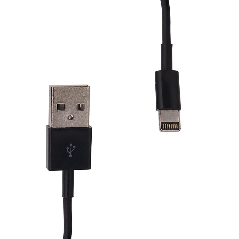 Whitenergy Kabel USB 2.0 pro iPhone 5 pÅenos dat/nabÃ­jenÃ­ 100cm ÄernÃ½