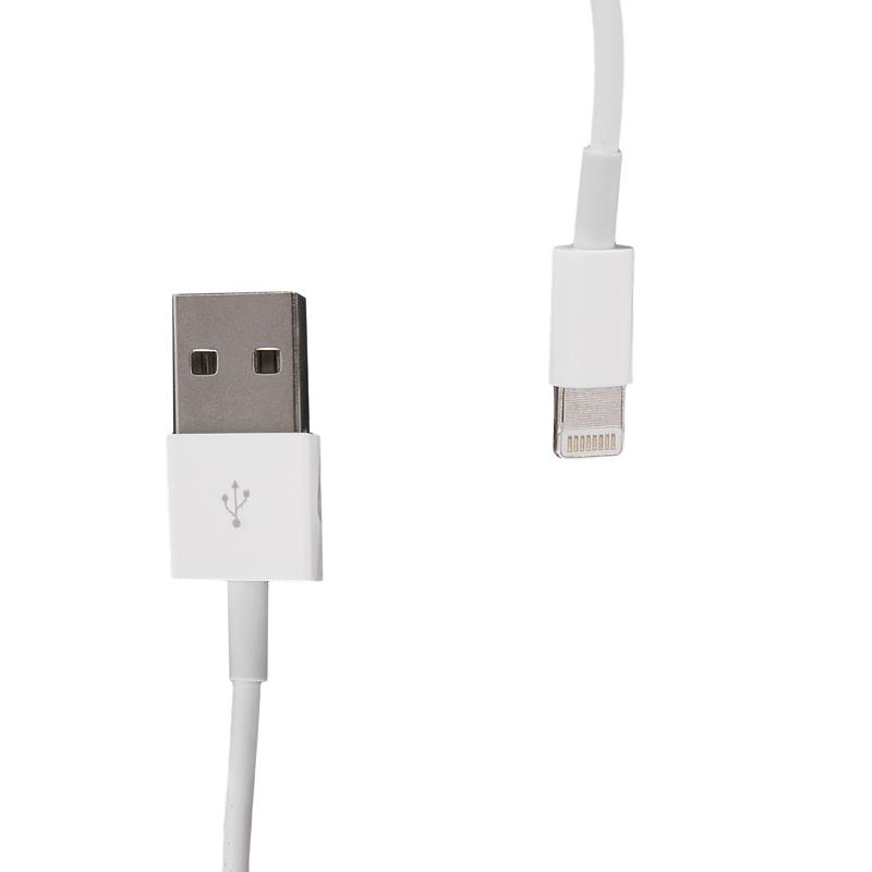 Whitenergy Kabel USB 2.0 pro iPhone 5 pÅenos dat/nabÃ­jenÃ­ 100cm bÃ­lÃ½