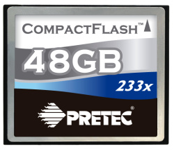 Pretec Cheetah II CompactFlash 48GB 233x přenos