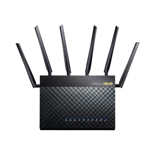 Asus RT-AC3200 Tri-band Gigabit Router 802.11ac, 1300Mbps + 1300Mbps