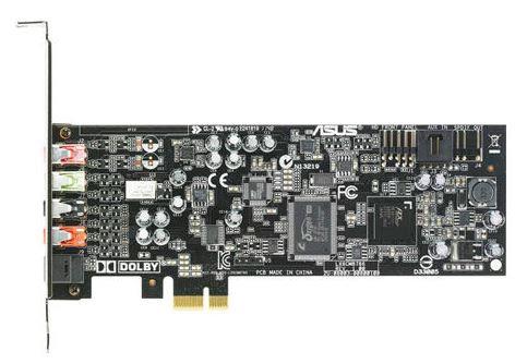 Asus PCI Express 5.1-channel gaming audio card, Xonar DGX