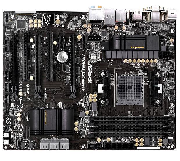 ASRock FM2A88X Extreme6+, A88X, DualDDR3-2133, SATA3, HDMI, DVI, D-Sub, DP, ATX