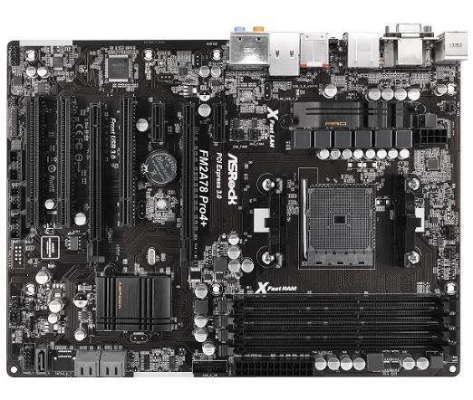 ASRock FM2A78 PRO4+, A78, DualDDR3-2133, SATA3, RAID, HDMI, DVI, D-Sub, DP, ATX