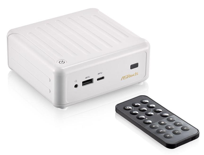 ASRock BEEBOX N3000-4G128S/W, N3000, 4GB DDR3L-1600, 128GB mSATA SSD, bÃ­lÃ½