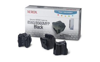 Kostky Xerox Solid Ink 3 black | 3000str | Phaser 8560