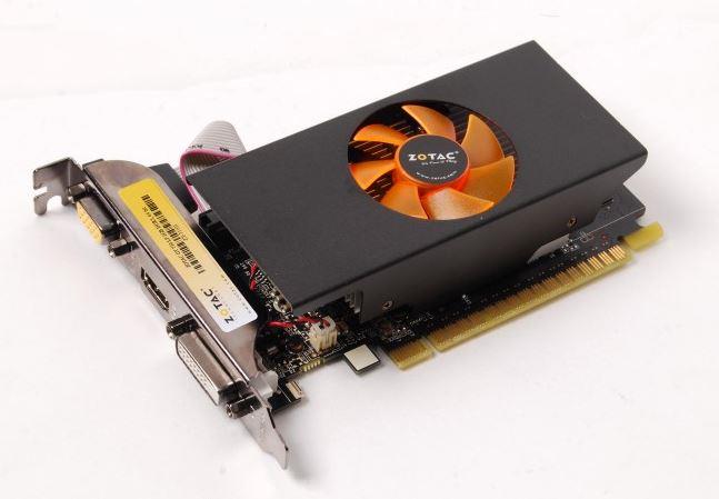 ZOTAC GeForce GT 730 Low Profile, 2GB DDR5 (64 Bit), HDMI, DVI, VGA