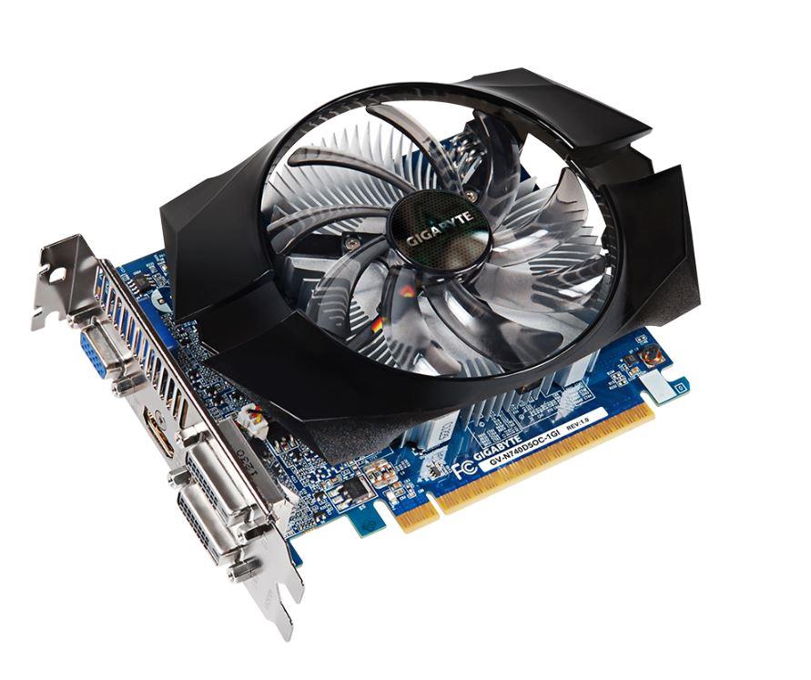 Gigabyte GeForce GT 740 OC, 1GB GDDR5 (128 Bit), HDMI, DVI, D-Sub