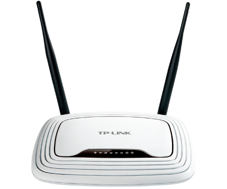 TP-Link TL-WR841ND Wireless 802.11n/300Mbps 2T2R router 4xLAN, 1xWAN, RP-SMA