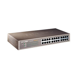 TP-Link TL-SG1024D desktop Switch 24x10/100/1000Mbps, metal, energy-efficient