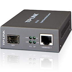 TP-Link MC220L Transceiver 1000TX/1000FX, SFP slot for miniGBIC moduls