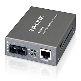TP-Link MC200CM Gigabit Media Converter 1000TX/1000FX MM, SC, 0,5 km