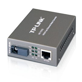 TP-Link MC112CS WDM Media Converter 100FX SM, SC, 20 km, TX/RX: 1310/1550 nm