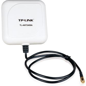 TP-Link TL-ANT2409A 2.4GHz 9dBi Outdoor Panel Antenna, 1m cable, RP-SMA