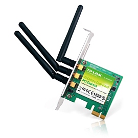 TP-Link TL-WDN4800 DualBand PCIe N900 Wireless 802.11a/b/g/n 2,4/5GHz, Atheros