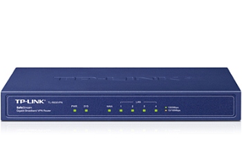 TP-Link TL-R600VPN Gigabit VPN Router, 1xWAN, 4xLAN, 20xIPSec, 16xPPTP, 16xL2TP
