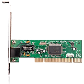 TP-Link TF-3200 RJ45 PCI card 10/100Mbps, IC Plus IP100A chip