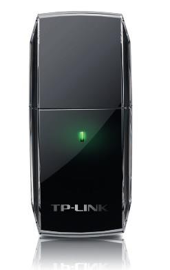 TP-Link Archer T2U AC600 DualBand USB 2.0 adapter Wireless 802.11a/n, 2,4/5G