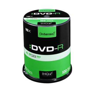 DVD-R Intenso [ cake box 100 | 4.7GB | 16x ]