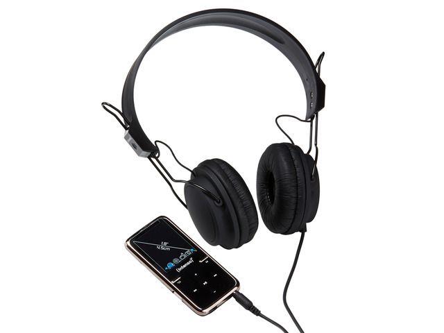 Intenso MP4 player 8GB Video Scooter LCD 1,8'' Black + Headphones
