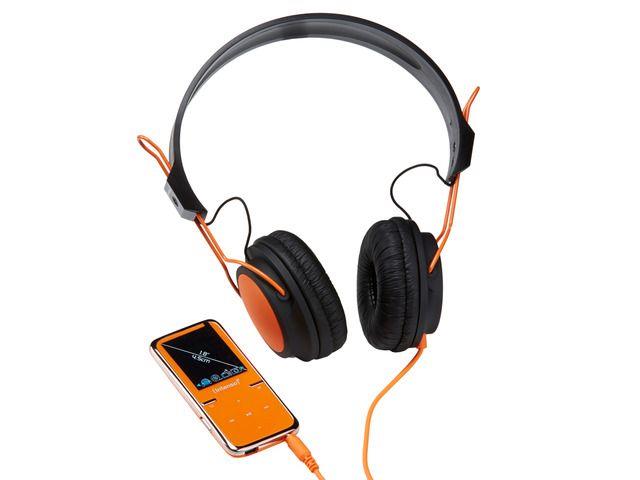 Intenso MP4 player 8GB Video Scooter LCD 1,8'' Orange + Headphones