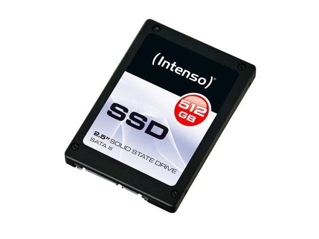 Intenso InternÃ­ disk SSD 512GB Sata III, 2,5'' TOP (read:500MB/s;write:490MB/s)