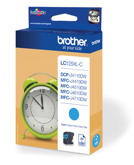 Ink Brother LC125XLC cyan | 1200 pgs | MFC-J4510DW
