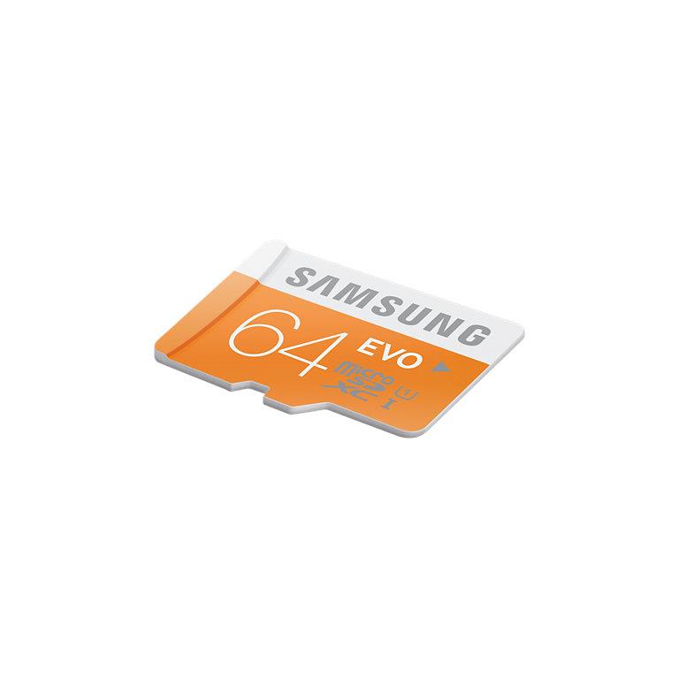 Samsung pamÄÅ¥ovÃ¡ karta microSDXC 64GB Class 10 UHS-I Evo (rychlost aÅ¾ 48MB/s)