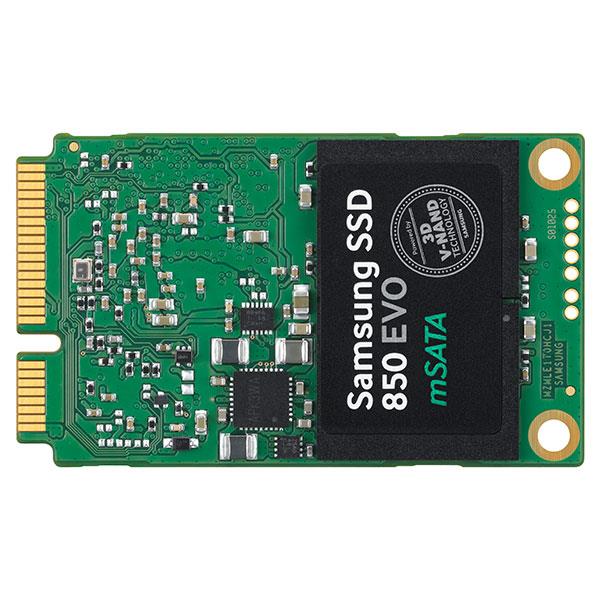 Samsung SSD 850 EVO, 250GB, mSATA, 540/520 MB/s, 1.18''x2''x0.15''