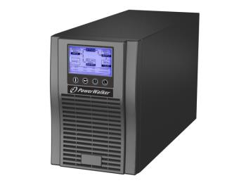 Power Walker UPS On-Line 1000VA, 3x IEC, RJ11/RJ45, USB, LCD