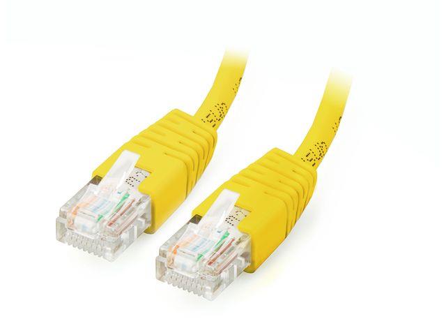 Equip patch kabel U/UTP C6 0.5m Å¾lutÃ½