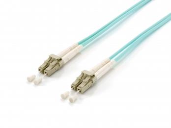 Equip optickÃ½ patch kabel LC-LC duplex MM 50/125 OM3 LSOH 1m