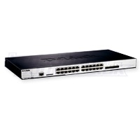 Cisco SF500-24 24x10/100, 4xGig(2x5G SFP) Stackable Managed Switch