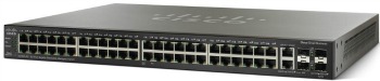 Cisco SG500-52 48x10/100/1000, 4xGig(2x5G SFP) Stackable Managed Switch