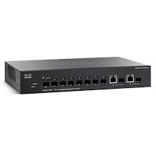 Cisco SG300-10 10-port Gigabit Managed SFP Switch (8 SFP + 2 Combo)
