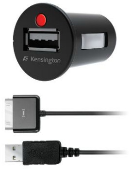 Kensington micro autonabÃ­jeÄka PowerBoltâ¢ 2.1 A pro iPhone 1, 3, 4 & iPad