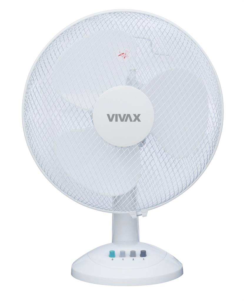 Vivax ventilator stolnÃ­ 30 cm, FT-30T bÃ­lÃ½