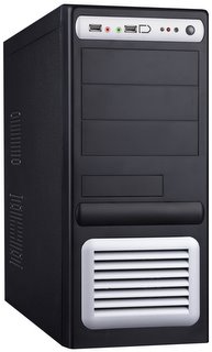PC skÅÃ­Å Eurocase ATX 5435 Middle Tower, bez zdroje (Äerno-stÅÃ­brnÃ¡)