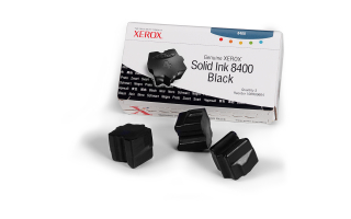 Kostky Xerox Solid Ink 3 black | 3400str | Phaser 8400