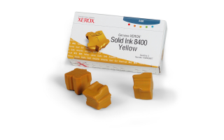 Kostky Xerox Solid Ink 3 yellow | 3400str | Phaser 8400