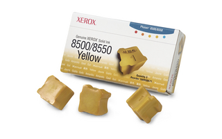 Kostky Xerox Solid Ink 3 yellow | 3000str | Phaser 8500/ 8550
