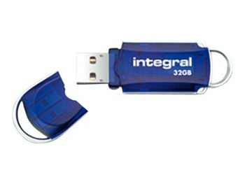 INTEGRAL Courier 32GB USB 3.0 flashdisk (ÄtenÃ­ aÅ¾ 180MB/s; zÃ¡pis aÅ¾ 45MB/s)