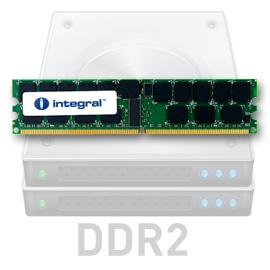 INTEGRAL 16GB (Kit 2x8GB) 667MHz DDR2 ECC CL5 R2 Registered DIMM 1.8V