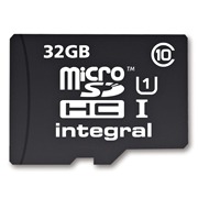 INTEGRAL Micro SDHC karta 32GB Class 10 (rychlost ÄtenÃ­ aÅ¾ 40MB/s) +SDHC adaptÃ©r